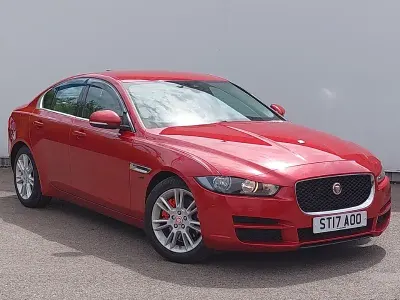 Used Jaguar XE Prestige 2017 Red Sedan
