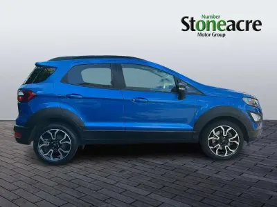 Begagnad Ford Ecosport Active 125 HK (91 kW) 2022 Blå SUV