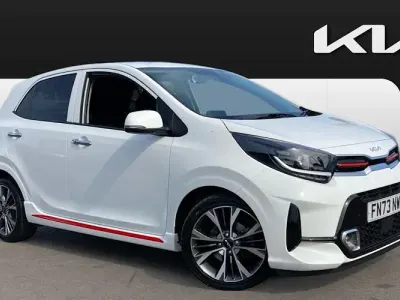 Used Kia Picanto GT-Line S 101 HP (74 kW) 2023 White Hatchback