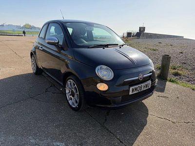 Used Fiat 500 Pop 2008 Black Hatchback