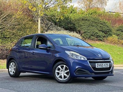 Blue Used 2015 Peugeot 208 Active Hatchback | £3,995 (Fair price)