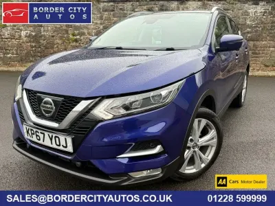 Used Nissan Qashqai N-Connecta 110 HP (80 kW) 2017 Blue SUV