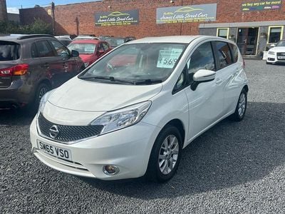 Used Nissan Note Acenta Premium 80 HP (58 kW) 2015 White MPV