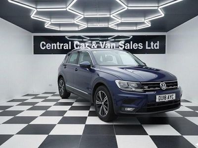 Blue Used 2018 VW Tiguan SE SUV | £13,995 (Fair price)