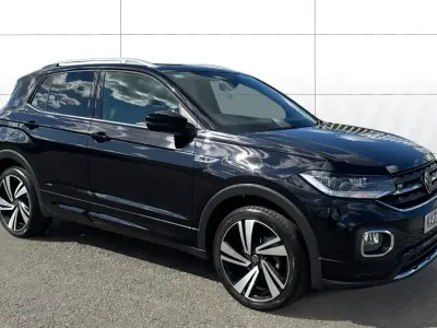 Used VW T-Cross R-line 110 HP (80 kW) 2022 Black SUV