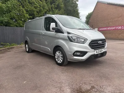 Used Ford Transit Custom Limited 185 HP (136 kW) 2021 Silver Van