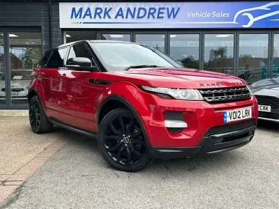 Used Land Rover Range Rover evoque Dynamic 2012 Red SUV