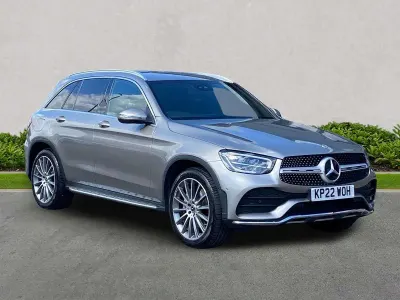 Käytetty Mercedes GLC300 AMG Line Premium 2022 Hopea Farmari
