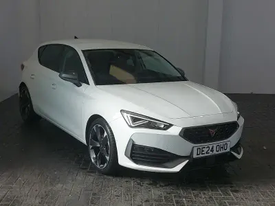 Used Cupra Leon 150 HP (110 kW) 2024 White Hatchback
