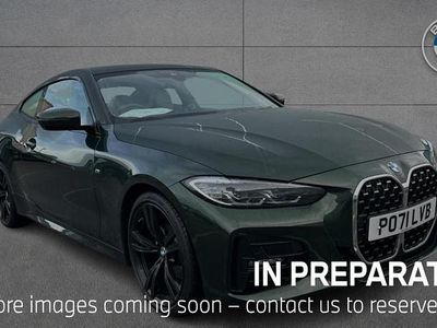 Green Used 2021 BMW 420 M Sport Coupe | £25,412 (Fair price)