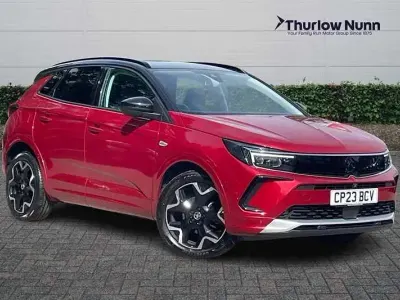 Used Vauxhall Grandland X Ultimate 131 HP (96 kW) 2023 Red SUV