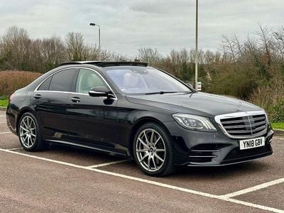 Black Used 2018 Mercedes S350 AMG Line Premium Plus Sedan | £29,900 (Fair price)