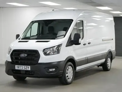 Used Ford Transit Trend 130 HP (95 kW) 2023 White Van