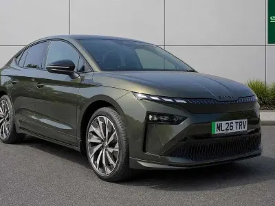 Used Skoda Enyaq iV SportLine 154 kW (210 HP) 2026 Olive green metallic SUV