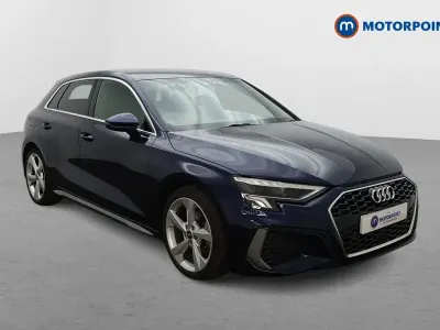 Used Audi A3 S-Line 2023 Blue Sedan