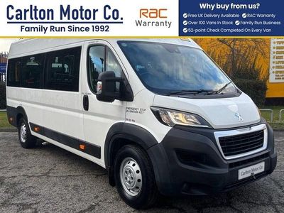 Used Peugeot Boxer 130 HP (95 kW) 2018 White Van