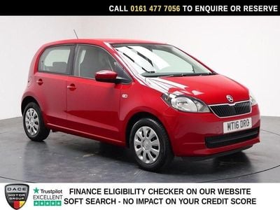 Used Skoda Citigo SE 60 HP (44 kW) 2016 Red Hatchback
