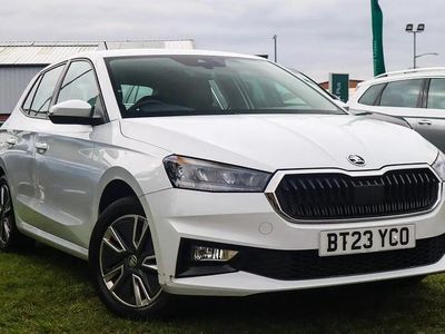 Used Skoda Fabia Comfort 94 HP (69 kW) 2023 White Hatchback