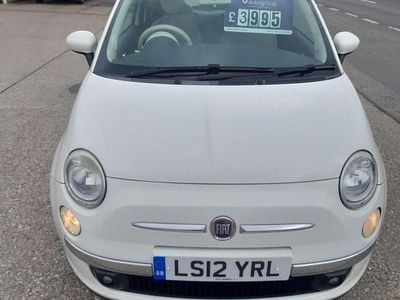 Used Fiat 500 Lounge 85 HP (62 kW) 2012 White Hatchback