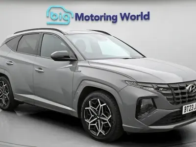 Begagnad Hyundai Tucson N Line 180 HK (132 kW) 2023 Grå SUV