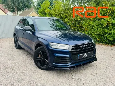 Used Audi Q5 S-Line 190 HP (139 kW) 2017 Blue SUV