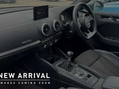 Used Audi A3 S-Line 150 HP (110 kW) 2018 Grey Sedan