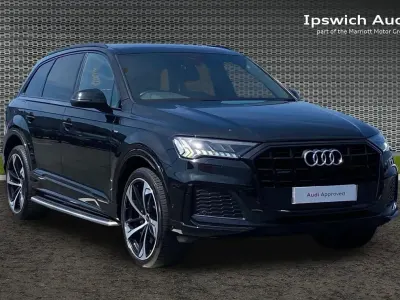 Used Audi Q7 Black Edition 281 HP (206 kW) 2022 Black SUV