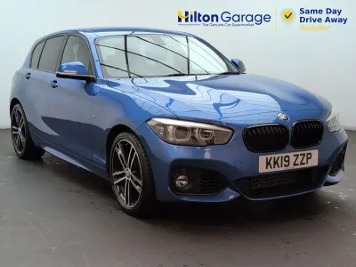 Used BMW 118 M Sport 2019 Blue Hatchback
