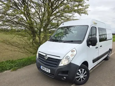 Used Vauxhall Movano 130 HP (95 kW) 2019 White MPV