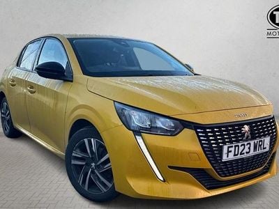 Yellow Used 2023 Peugeot 208 Allure+ Hatchback | £13,500 (Good price)