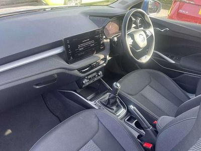 Used Skoda Fabia SE L 113 HP (83 kW) 2024 Race blue metallic Hatchback