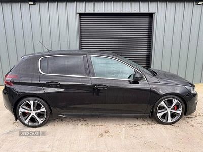 Used Peugeot 308 GT-line 2018 Black Hatchback