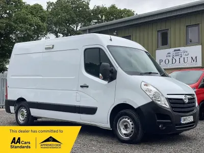 Used Vauxhall Movano 130 HP (95 kW) 2019 White MPV
