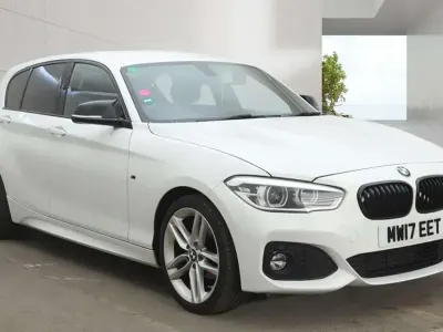 Used BMW 118 M Sport 136 HP (100 kW) 2017 White Hatchback