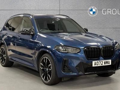 Phytonic blue metallic paint Used 2022 BMW X3 Performance SUV | £42,200 (Fair price)