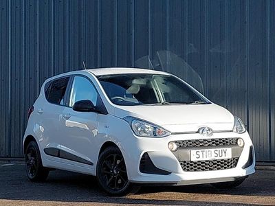 White Used 2018 Hyundai i10 GO! Hatchback | £6,998 (Fair price)