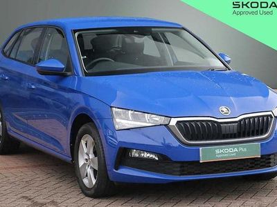 Gebraucht Skoda Scala SE 110 PS (80 kW) 2023 Blau Kleinwagen