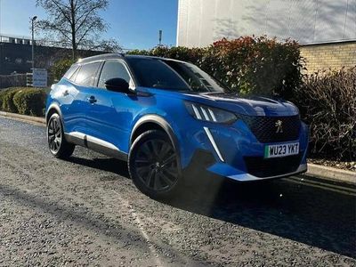 Used Peugeot e-2008 Premium 100 kW (136 HP) 2023 Blue SUV