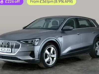 Usado Audi e-tron Comfort 300 kW (408 HP) 2021 Cinzento SUV