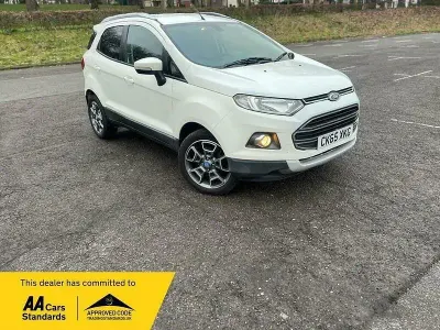 Used Ford Ecosport Titanium 125 HP (91 kW) 2015 White SUV