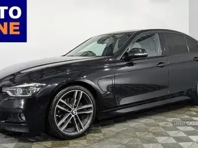Used BMW 330e M Sport 2017 Black Sedan