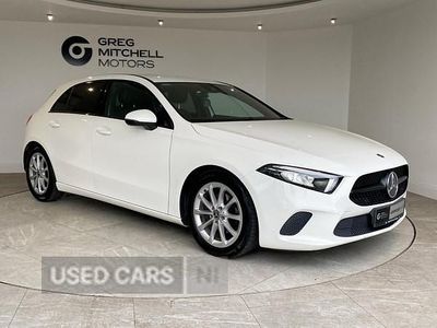 Used Mercedes A180 116 HP (85 kW) 2018 White Hatchback