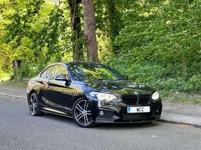 Usado BMW 220 M Sport 190 CV (139 kW) 2018 Negro Coupe