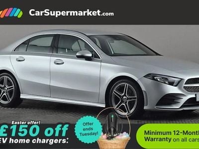 Used Mercedes A180 AMG line 116 HP (85 kW) 2019 Silver Sedan