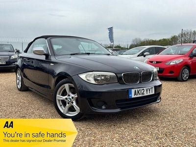 Used BMW 118 Cabriolet Exclusive 2012 Black Cabriolet