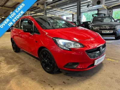 Used Vauxhall Corsa 75 HP (55 kW) 2019 Red Hatchback