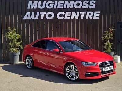 Used Audi A3 S-Line 180 HP (132 kW) 2014 Red Sedan