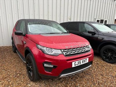 Used Land Rover Discovery Sport HSE 190 HP (139 kW) 2015 Red SUV