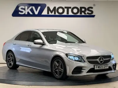 Used Mercedes C200 AMG Line Premium 2020 Silver Sedan