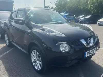 Used Nissan Juke Acenta Premium 115 HP (84 kW) 2015 Black SUV